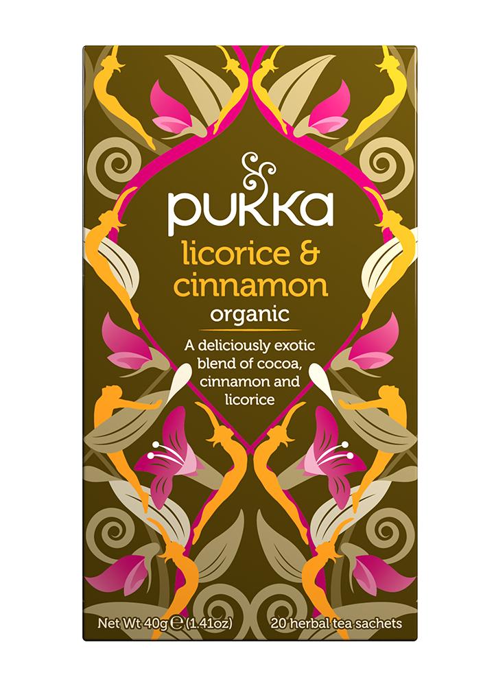Pukka Licorice & Cinnamon 20 Tea sachets